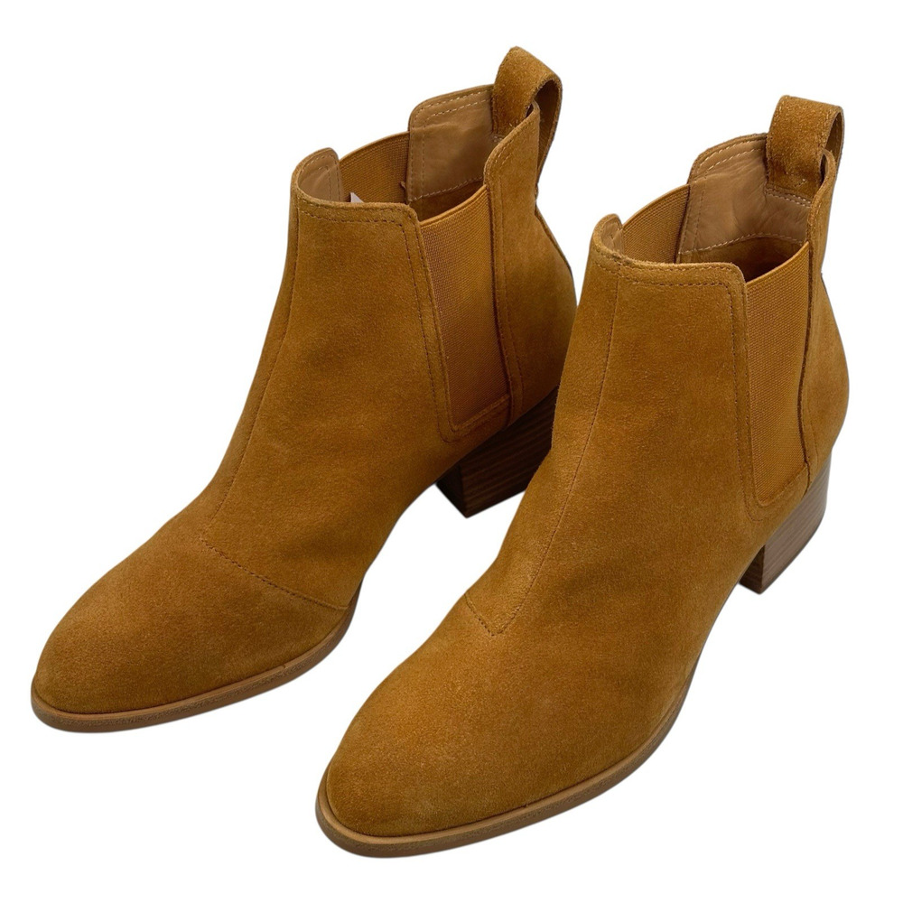 Rag & Bone Walker Chelsea Ankle Boots Camel Suede Womens 8 US/38 EU New $495